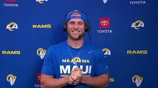 Cooper Kupp Joins Broadcast During Raiders Game: Returning From Injury, Return Of The Beard & More