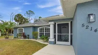 North Port Florida Home for Sale | 3 Bed 2 Bath | Large Fenced Yard | North Port Real Estate