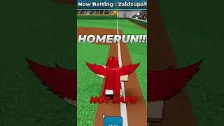 #300 Homerun In Superstar Baseball  #roblox  #baseball