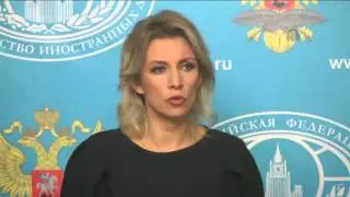 Russian Foreign Ministry's spokesperson Zakharova