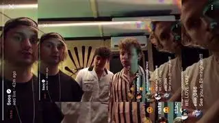 5 Seconds Of Summer lie to me acoustic (5sos Instagram live 25/6/18)