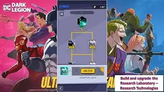 [*/\*] DC Dark Legion - Build and upgrade the Research Laboratory to Level 8