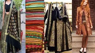 Best Brocade Indo Western Partywear Dresses Designs||Brocade Fabric_Partywear Outfits||#Sbleo