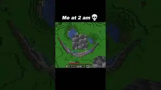 Minecraft Scary Moment 😱 #minecraft #shorts
