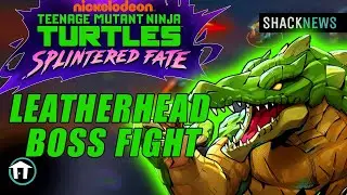 TMNT: Splintered Fate - Leatherhead Boss Fight