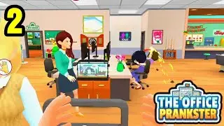 The Office Prankster. Pt.2. She Holding Bomb💣😄. Prank My Coworkers. Unlock weapons,toys,cat,dog.
