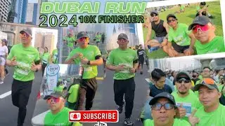 DUBAI RUN 2024, 10K FINISHER