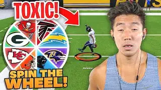 We Played the Most Toxic Player.. Spin the Wheel Of NFL Teams Ep.2 Madden 23