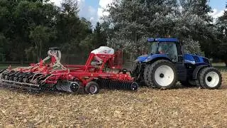 Kuhn Krause Cover Crop Seeder Demo