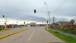 Driving in Greece, from Nea Artaki to Mantoudi
