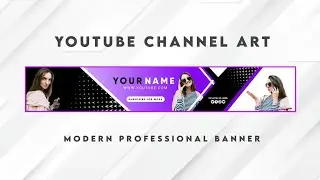 HOW TO MAKE PROFESSIONAL YOUTUBE CHANNEL ART ON ANDROID PHONE | BANNER MAKING ▶2