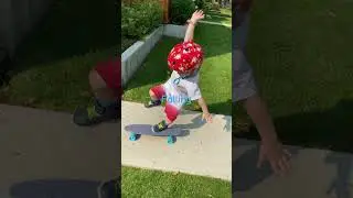 Skateboarding journey for all #toddlerplaytime #skateboarding #falling