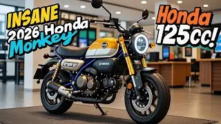 🔥 2026 Honda Monkey 125cc &ndash; Final Launched & Full Review!