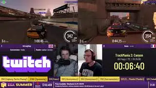 TrackMania 2: Canyon [All Flags] by MrTrolyMoly and Rasta - #ESASummer21