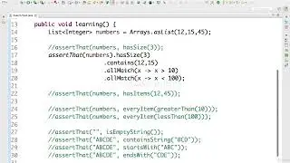 24  Step 21   Better Assertions with AssertJ   AssertJTest