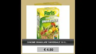 CONCIME GRANULARE 'UNIVERSALE' 12-12-12 Kg. 1