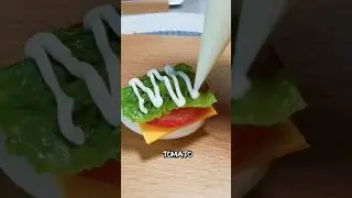 Маленький бургер, большой вкус 😍 #кулинария #рецепт