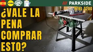 SIERRA CIRCULAR DE MESA Parkside PTKS 2200 A1 ESPAÑA ESPAÑOL LIDL
