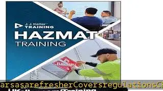DOT Hazardous Materials Regulations Hazmat Training Kit, USB, Employee Workbook, English and Spanis
