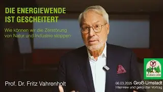 Prof. Dr. Fritz Vahrenholt     DIE ENERGIEWENDE IST GESCHEITERT