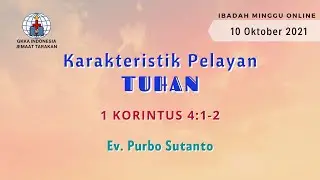 Teleibadah Umum GKKA INDONESIA Jemaat Tarakan - Minggu, 10 Oktober 2021