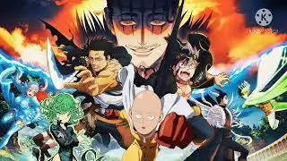 Saitama y tatsumaki en black Clover