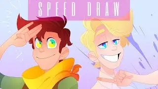 Speed Draw | David & Daniel - Camp Camp |
