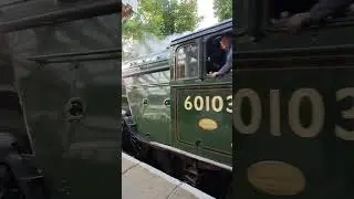 Flying Scotsman leaving Bury station on the East Lancashire railway 8/10/22 #flyingscotsman