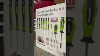 Sealed advent calendar 2022 #sealeyuktools #sealey #weratools #wera #calander #workshop #arrma