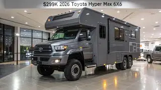 $299K 2026 Toyota Hyper Max 6x6 &mdash; автодом, который не знает границ