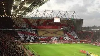 Sfeeractie FC Twente - Vitesse (Vak P, Trib4Bibi)