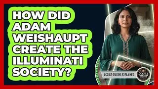 How Did Adam Weishaupt Create The Illuminati Society?
