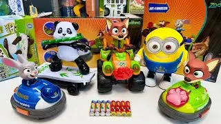 Unboxing Electric Panda, Minions, Zootopia Remote Control Car, Nick’s Remote-controlled Beach Buggy
