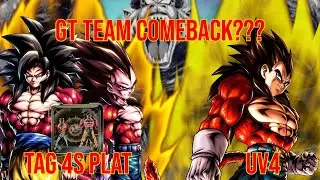 Ultra SSJ4 Vegeta and new Tag 4s Unique equipment showcase | Dragon ball Legends