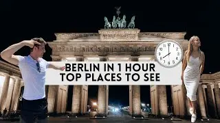Berlin City Tour in just 1 hour! Summer 2022 (LOCATIONS IN CAPTION)