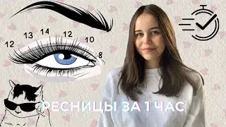 СКОРОСТНОЕ НАРАЩИВАНИЕ РЕСНИЦ (ч.3)