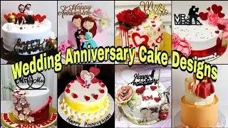 Anniversary Cake Design 2022/Wedding Anniversary Cake/Couple Cake/Cake Decoration Ideas/Cake Design