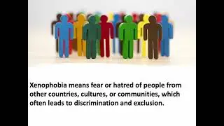 Xenophobia #Xenophobia #Diversity #NoToRacism #GlobalAwareness #Equality #saynotohate