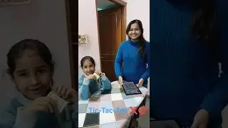Partners in crime and play!Mami and her bhanji.Pure joy in every frame😍#funny#games #kids #challenge