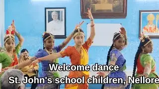 Welcome dance video, St Johns English medium school, nellore #dance #nellorediocese