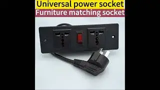 CN plug Universal power socket Australia power strip custom Furniture matching socket with switch
