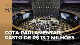 Gastos de R$ 13,7 milh&otilde;es em cota parlamentar