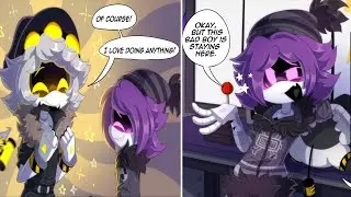 UZI x N and V Playful Adventure! | Murder Drones Comic Dub