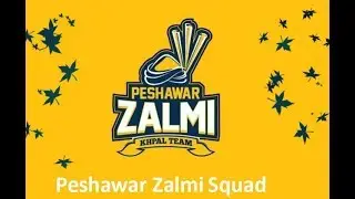 Pakistan Super League 2019 | Peshawar Zalmi Team Squad |