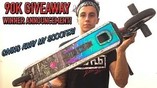 90K GIVEAWAY WINNER! *Free Scooter*