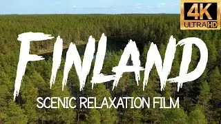 Finland | Cinematic Scenic Relaxation Film | Most Beautiful Aerial Views Of Finland ( Drone Shots )