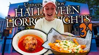 Halloween Horror Nights FOOD PREVIEW! HHN 2022 Food Review