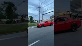 Dodge Challenger Hellcat Redeye Flyby