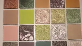 Maquillaje con la paleta de Technic en tonos verdes 