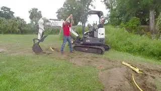 Shovel Barrier Gas Line Protection Demonstration Video